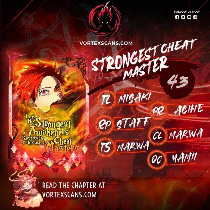 I am the strongest awakeners, recognized by all of the world‘s cheat masters Chapter 43 1